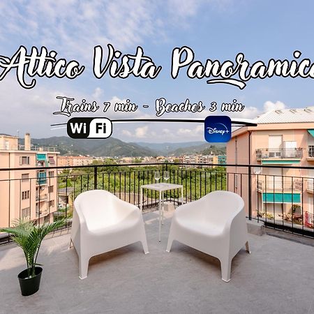 Penthouse Panoramic View - Sea 3Min - Ac - Wifi Apartment Albisola Superiore Exterior photo