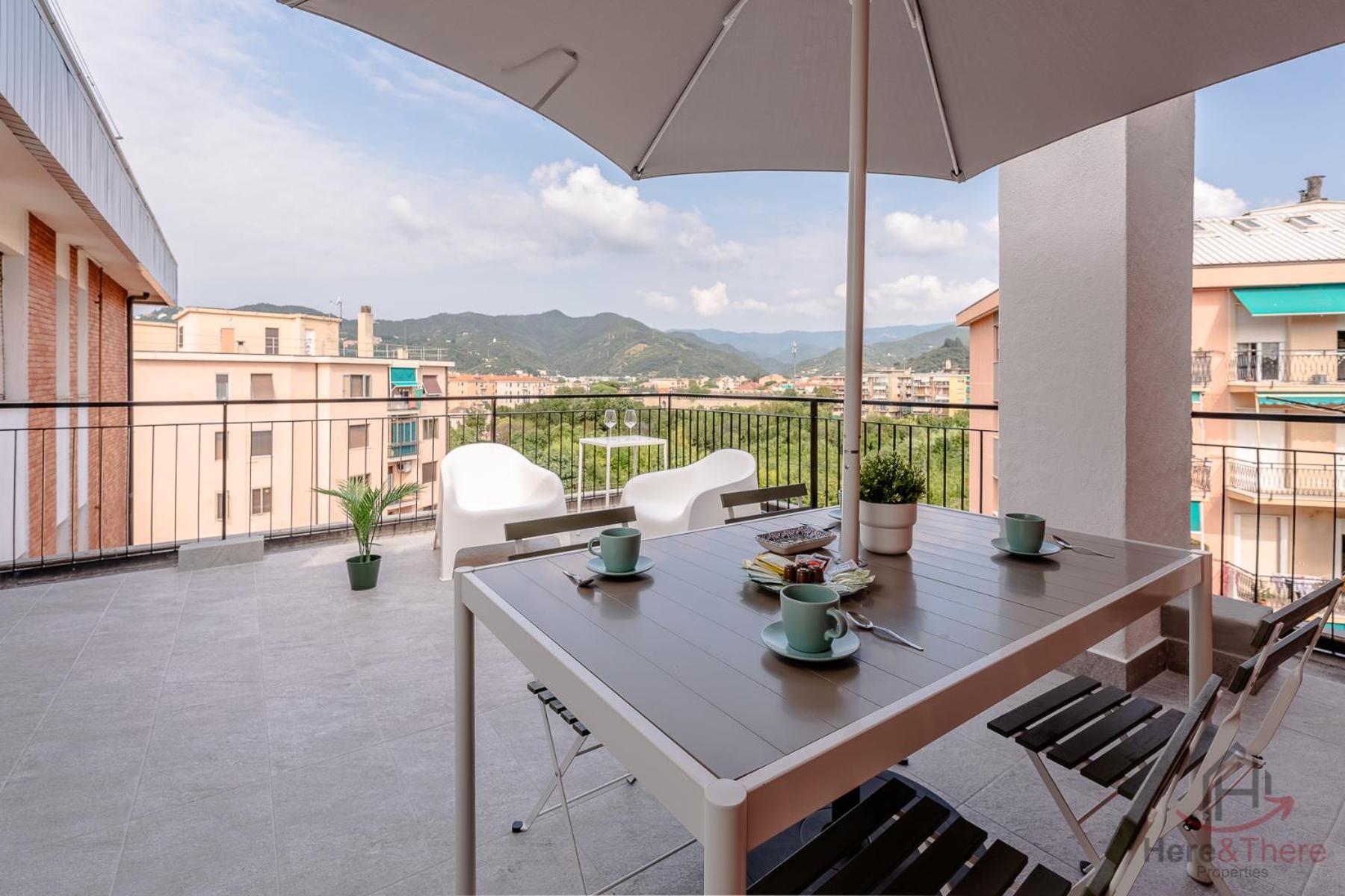 Penthouse Panoramic View - Sea 3Min - Ac - Wifi Apartment Albisola Superiore Exterior photo